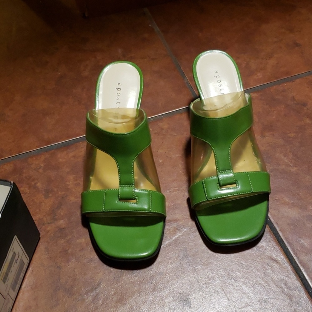 Green heels